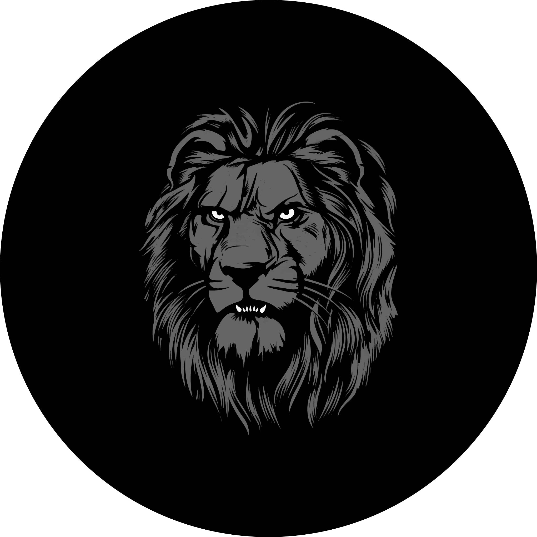 Aslan Baskılı Stepne Kılıfı
